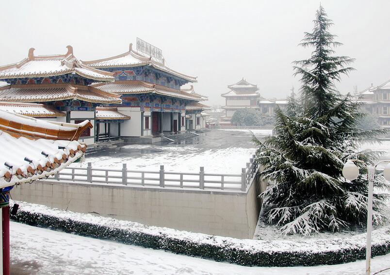 洛陽大雪紛飛